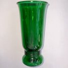 VINTAGE NAPCO EMERALD GREEN GLASS VASE