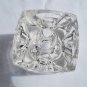 Glass Cube Candle Holder - Two Sides/Two Size Candles