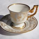 H & CO. SELB, BAVARIA, GERMANY “Heinrich” FINE BONE CHINA DEMITASSE CUP AND SAUCER