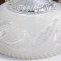 1930's Nouveau Pressed Glass Ceiling Light Cover