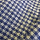 Linen fabric 100% blue tablecloth napkins curtains organic natural sewing canvas ECO 1 by the yard