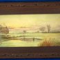 ANTIQUE PAINTING IN A BEUTIFUL WOODEN FRAME