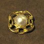 GOLDEN PEARL BROOCH