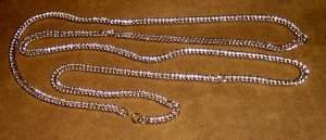 SILVER  PLATED NECKLACE