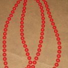 RED BEAD NECKLACE