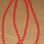 RED BEAD NECKLACE
