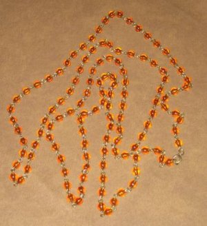 AMBER BEAD NECKLACE