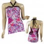 New fashion sleeveless halter top Purple