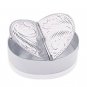 "Sterling Silver Oval Shaped"