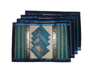 THAI NICE BLUE SEDGE TABLE MATS