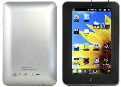 New 7Inch Android 2.2 ePad WiFi 256MB Flash Camera ipod