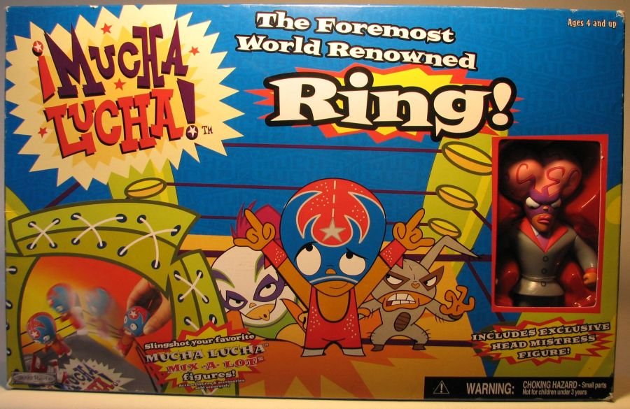 Mucha Lucha Ring with Exclusive Headmistress Figure