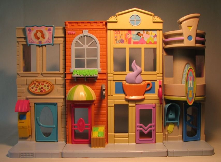 Fisher-Price Sweet Streets Shopping District LOOSE