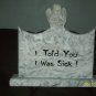 Custom Tombstone with Angel
