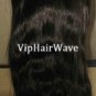 20inch Human Hair Full Lace Wigs #1B Color