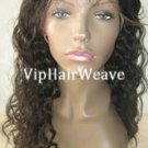20inch kinky curl human hair full lace wigs #1B HF1016