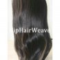 22" Silky Straight Indian Remy Huaman Hair Full Lace Wigs #1B HF1018