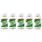 5 500-Tablet Bottles 1 Grain NectaSweet Saccharin Tablets Necta Sweet