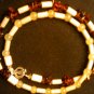 handcrafted 9" gemstone wrap around anklet