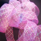 1 Yard of Rose ( Pink ) Horsehair for Hair Accessories ( 25mm Width )