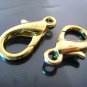 Finding - 4 pcs Gold Extra Large Solid Lobster Claw Clasp Closure Buckle 23mm x 12mm