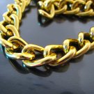 1 Yard of Gold Large Chain Fashion Curb Link for making Jewelry Bracelet and Necklace Craft
