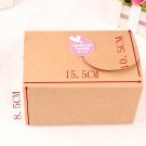 10pcs White Cardboard Boxes Paper Box Gift Boxes Gift Wrapping 155mm x 105mm x 85mm