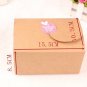 10pcs White Cardboard Boxes Paper Box Gift Boxes Gift Wrapping 155mm x 105mm x 85mm