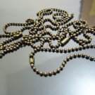 Finding - 6 pcs Antique Brass 6 pcs Antique Brass Ball Chains Link with Connector