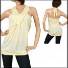 Plus Yellow Halter Top 1XL, 2XL, 3XL