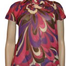 Plus Print Short Sleeve Blouse 1Xl, 2XL, 3XL Plus Print Short Sleeve Blouse 1Xl, 2XL, 3XL