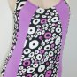 Ladies One Piece Purple Print Swimsuite - Size M/L