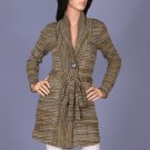Olive Striped Long Sleeve Cardigan SMALL, MEDIUM, LARGE Olive Striped Long Sleeve Cardigan SMALL, MEDIUM, LARGE