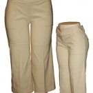 Plus Khaki Capris - 1xl - 2xl - 3xl