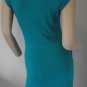 Turquoise Zippered Dress SMALL MEDIUM LARGE