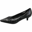 Women Black Low Heel SIZES: 6 - 6.5 - 7 - 7.5