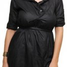 Black 3/4 Sleeve Blouse - S/M, M/L