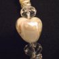 White 3 Layer Necklace Set with Pearl Inspired Beads