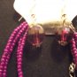Pink Beaded Necklace with Various Stringed Beads Set