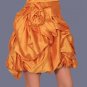 Burnt Orange Sleeveless Formal Dress -SMALL