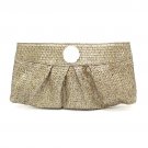 Gold Glitter Style Design Inspired Clutch