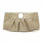 Gold Glitter Style Design Inspired Clutch