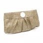 Gold Glitter Style Design Inspired Clutch