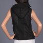 Black Sleeveless Vest with Hood SMALL, MEDIUM, LARGE