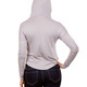 Grey Boston Long Sleeve Rhinstone Top SMALL, MEDIUM, LARGE