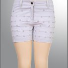 Grey Studed Shorts - Size Large