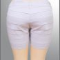 Grey Studed Shorts - Size Large