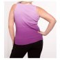 Plus Purple Dip Dye Tank Top 3xl