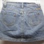 Girls LEVI STRAUSS Signature Blue Jean Skirt/Shorts 7/8