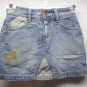 Girls LEVI STRAUSS Signature Blue Jean Skirt/Shorts 7/8